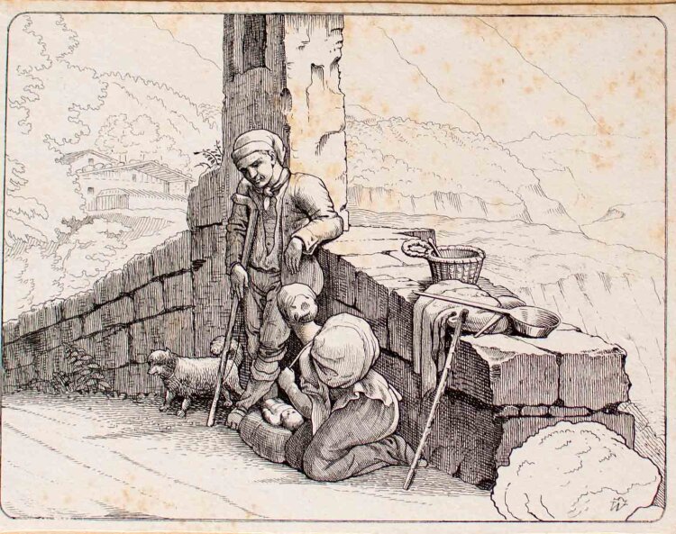Carl Heinrich Wenng - Historische Compositionen, München - 1819 - Lithografien