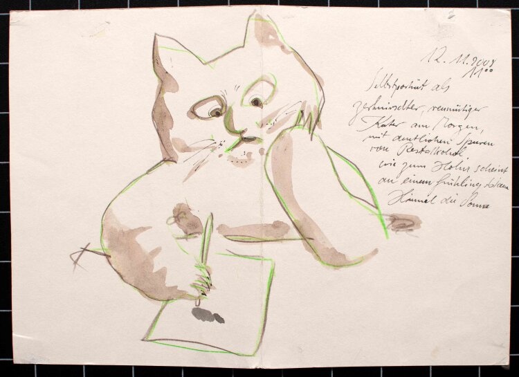 Lutz Friedel - Das Katzenztheater, unterschiedliche Zeichnungen - 2008 - Zeichnungen