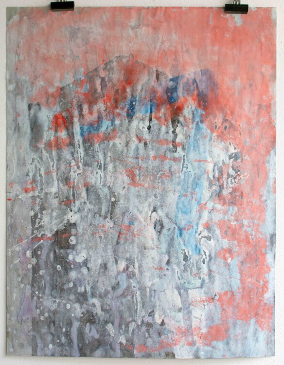 Dieter Appelt - Regen-Mann - ende 1900 - Aquarell