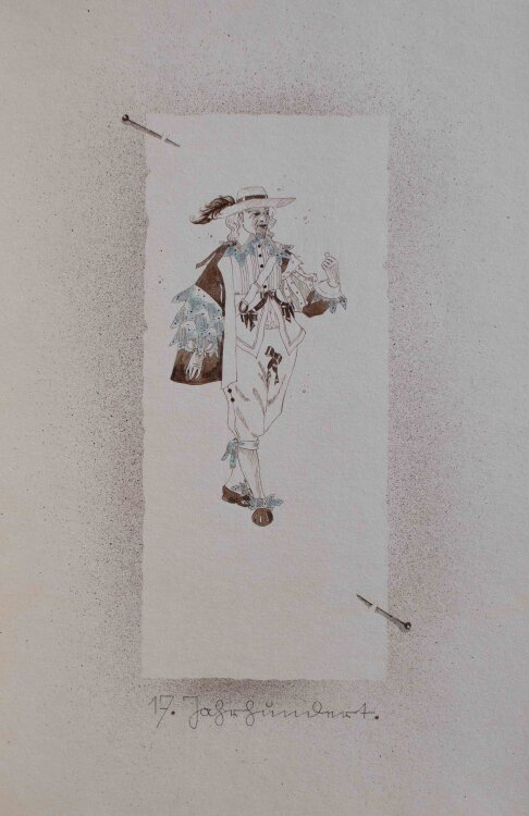Unbekannt - Die Spitze in Mode und Tracht - o.J. - Zeichnung
