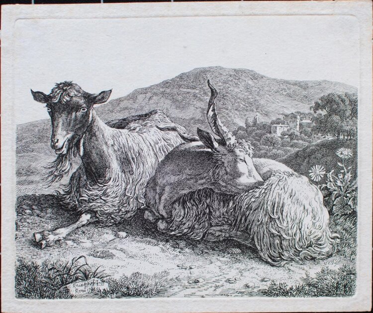 Johann Christian Reinhart - Hirtenstich - 1791 - Radierung