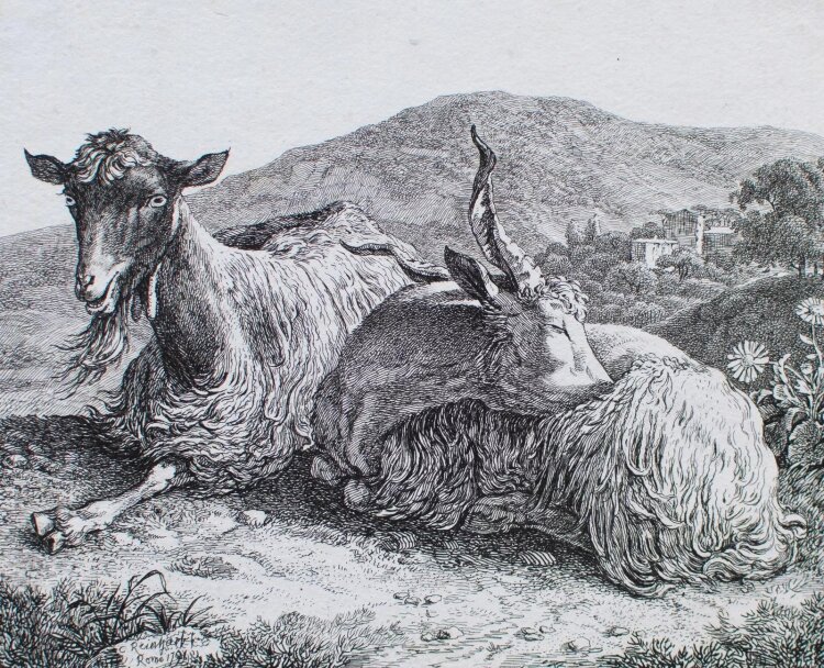 Johann Christian Reinhart - Hirtenstich - 1791 - Radierung