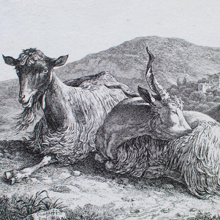 Johann Christian Reinhart - Hirtenstich - 1791 - Radierung