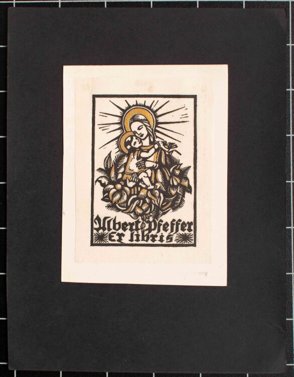 Luise Hoff - Exlibris - o.J. - Holzschnitt