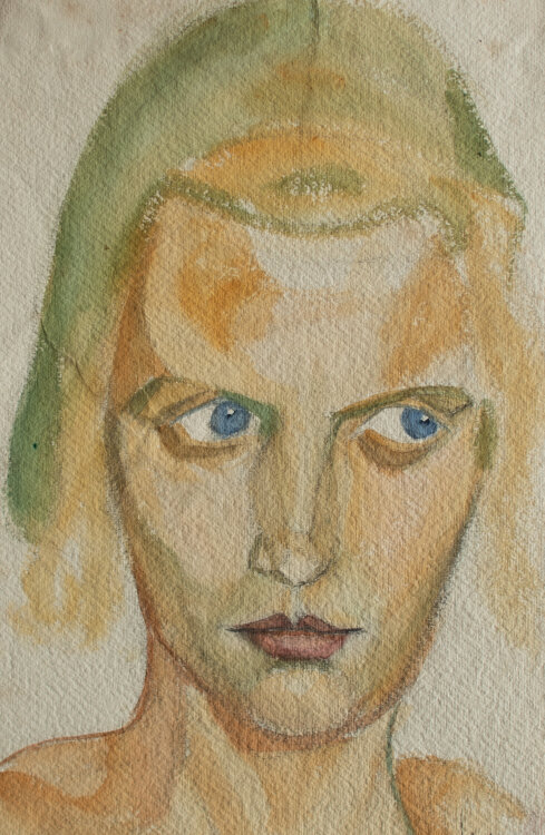 Gerhard Schulte-Dahling - Porträt einer jungen Frau...