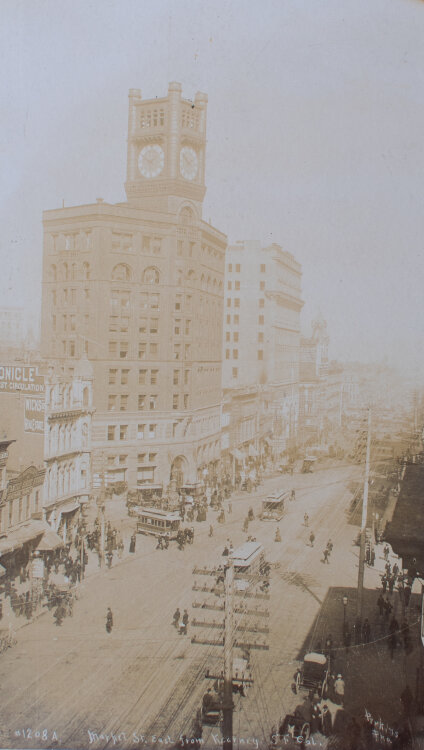 Alfred Judson Perkins - Market Street, east from Kearney,...