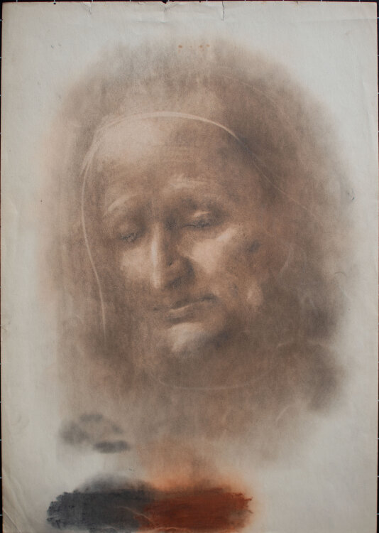 Willi Schmid - Männerporträt - o.J. - Pastell