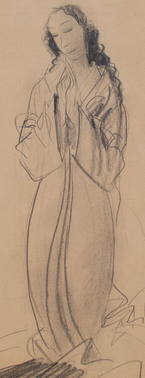 Willi Schmid - Madonna - o.J. - Bleistift