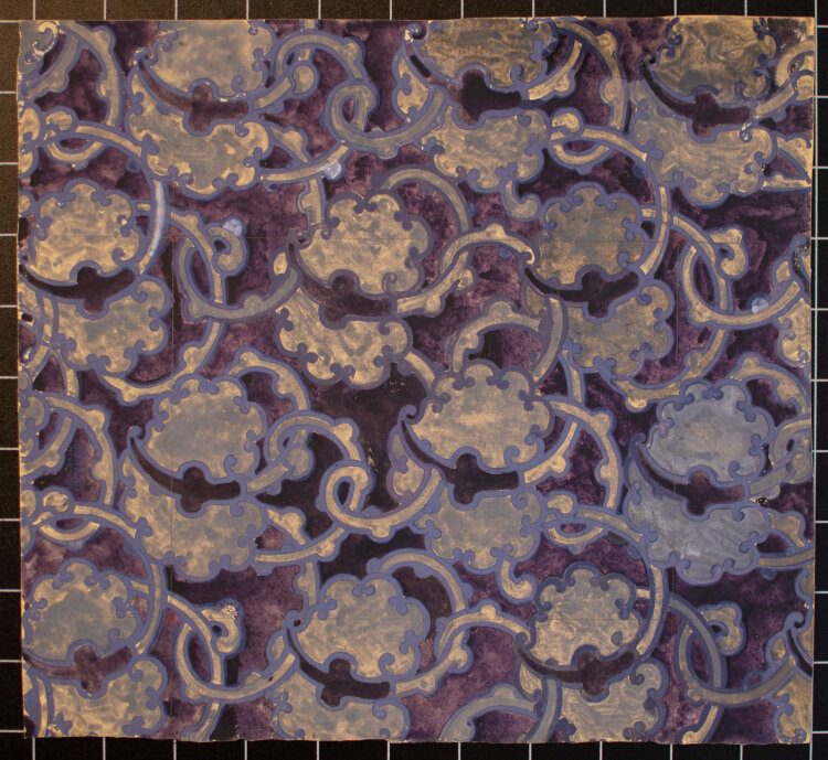 Willi Schmid - Tapete Entwurf - 1914 - Tempera (?)