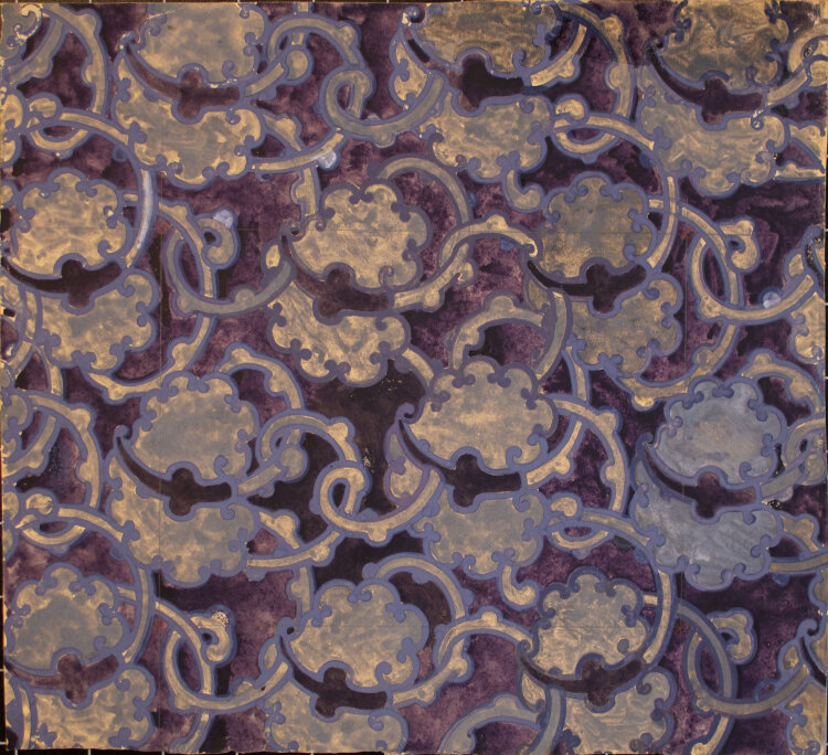 Willi Schmid - Tapete Entwurf - 1914 - Tempera (?)