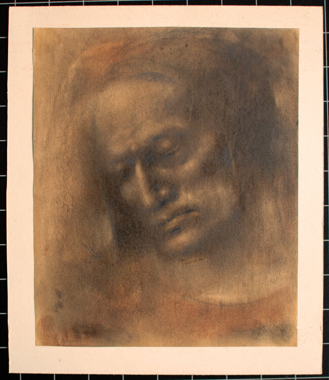 Willi Schmid - Männerporträt - 1942 - Pastell,...