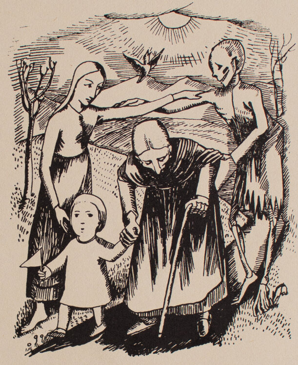 Maria Braun - Leben, Tod und Gott - 1928 - Zeichnung