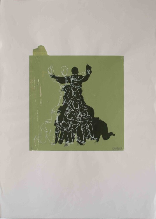 Viktoria Graf - Artisten - 2012 - Siebdruck