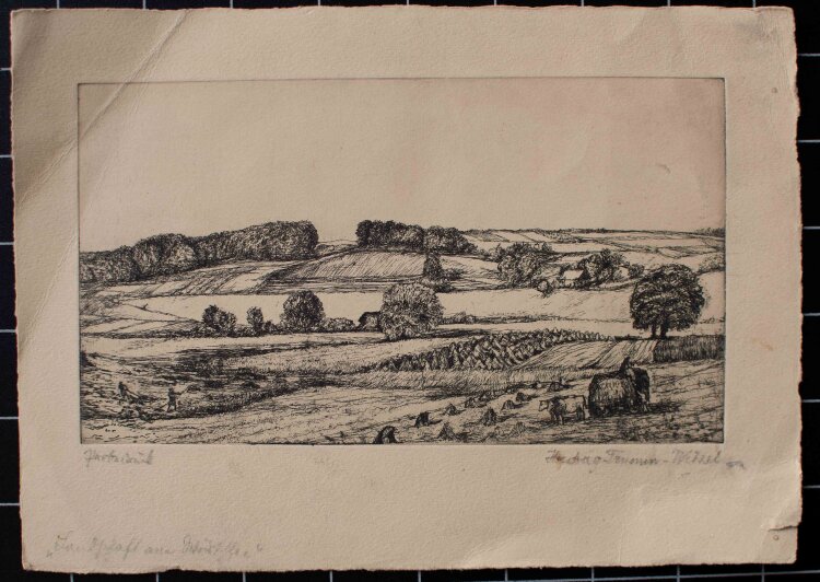 Hedwig Trumm-Witzel - Landschaft - o.J. - Radierung