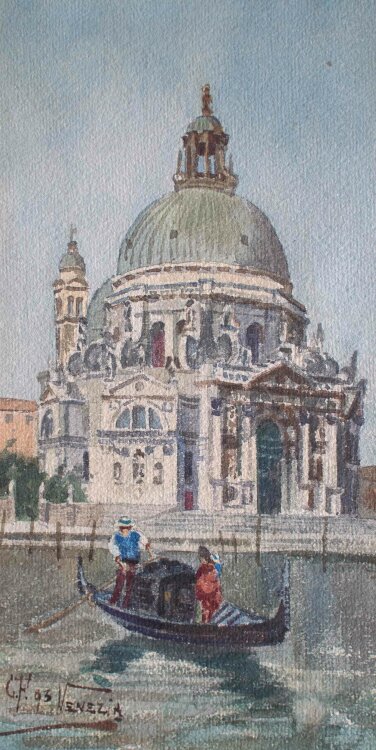 unbekannt - Venedig, Santa Maria della Salute - 1893 -...