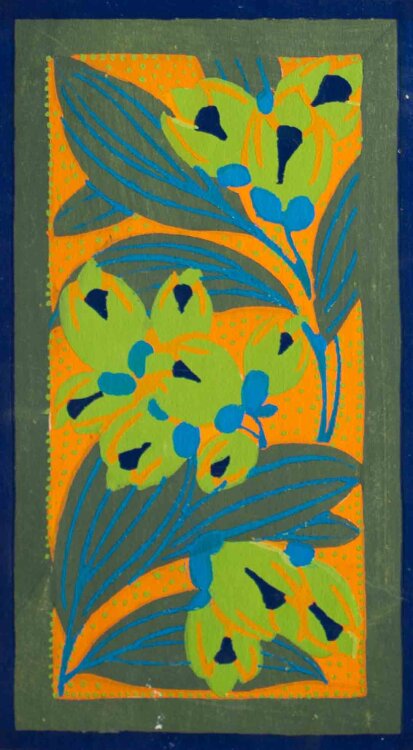 Émile-Allain Séguy - Bouquets et frondaisons (Blumensträuße und Wedel) - um 1925 - Pochoir