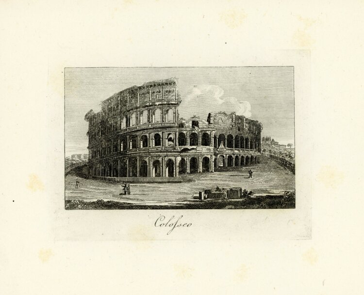 Tommaso Cuccioni - Kolosseum Amphitheater Rom Italien...