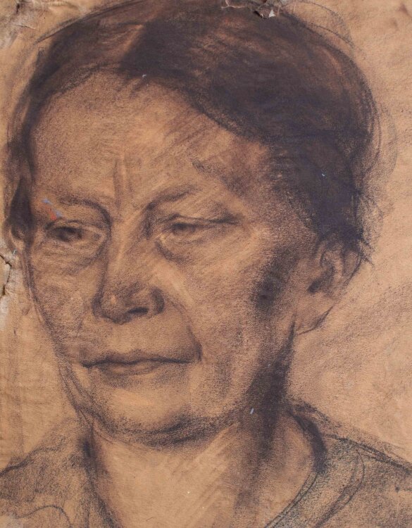 Willi Schmid - Die Mutter des Künstlers - 1914 -...