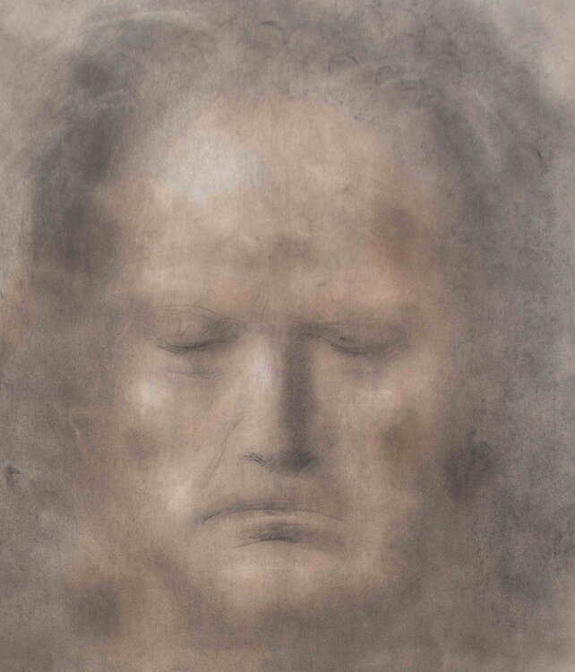 Willi Schmid - Älteren Männerkopf, Rudolf Maria Holzapfel - o.J. - Pastell