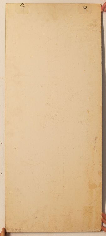 Willi Schmid - Madonna mit Kind und Betende - o.J. - Bleistift, Pastel, Rötel