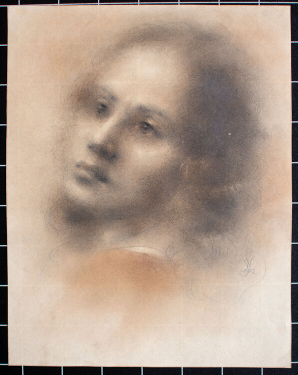 Willi Schmid - Frauenbildniss - 1942 - Pastell