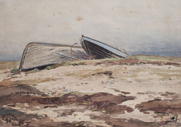 unbekannt - Strand von Agger, Dänemark - 1885 -...