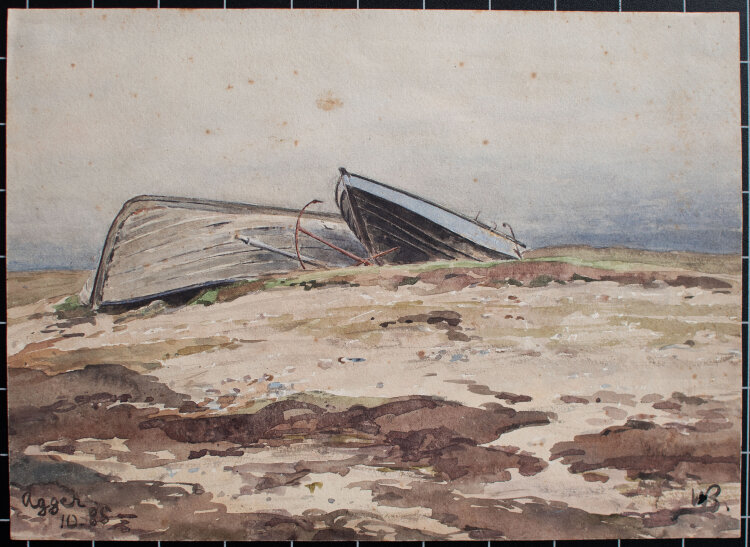 unbekannt - Strand von Agger, Dänemark - 1885 -...