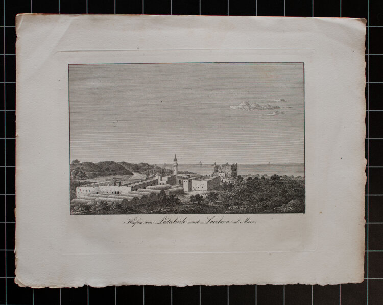 Karl August Senff - Hafen von Latakich sonst Saodicea ad...