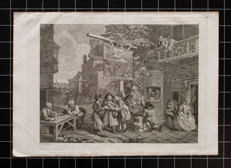 Ernst Ludwig Riepenhausen - Der Stimmenfang - o.J. - Kupferstich