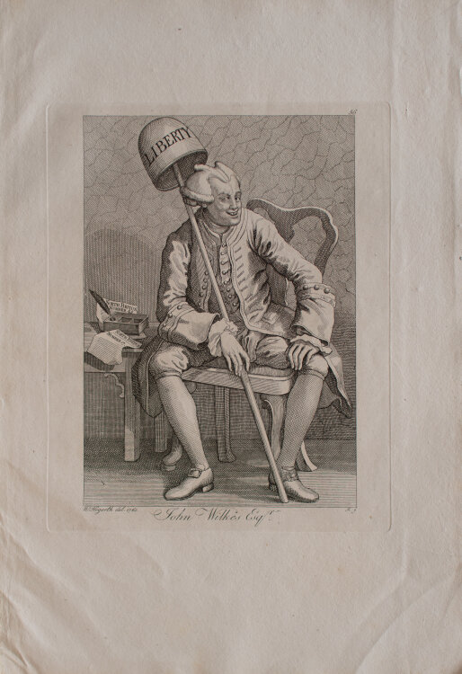 Ernst Ludwig Riepenhausen - John Wilkes Esq. - o.J. - Kupferstich