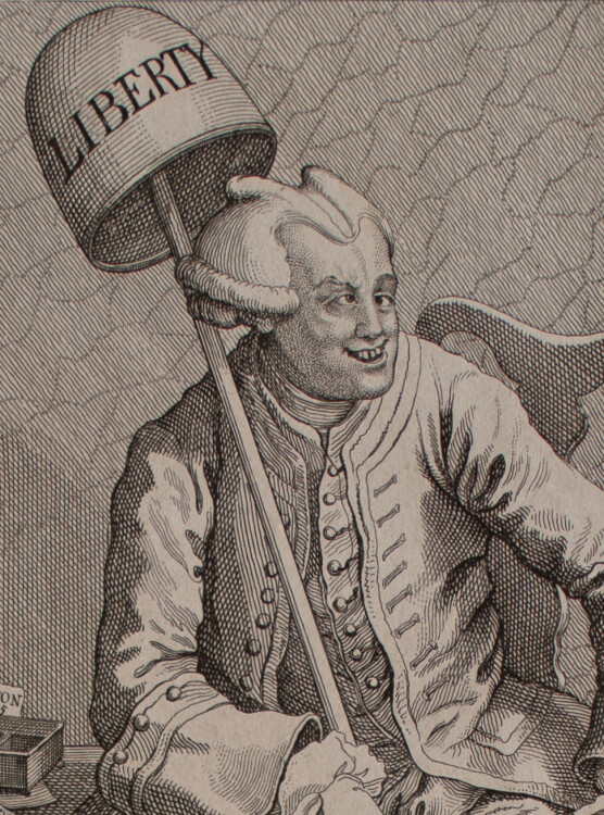 Ernst Ludwig Riepenhausen - John Wilkes Esq. - o.J. - Kupferstich