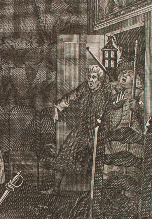 Ernst Ludwig Riepenhausen - The Bagnio / The Death of the Earl / Der Tod des Grafen - o.J. - Kupferstich