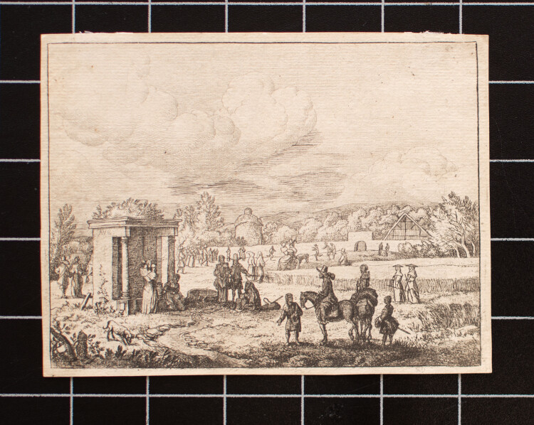 Allaert van Everdingen - Ansicht des Brunnens von Watroz - o.J. - Radierung