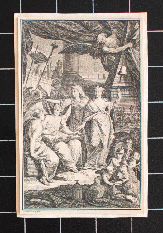 Jan Punt - Allegorie der Geschichtsschreibung - 1749 -...