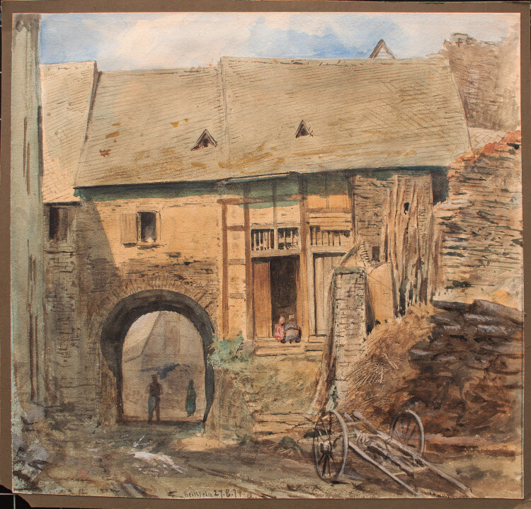 unbekannt - Beilstein - 1874 - Aquarell