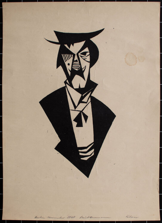 Paul Herrmann - Klon - 1949 - Holzschnitt