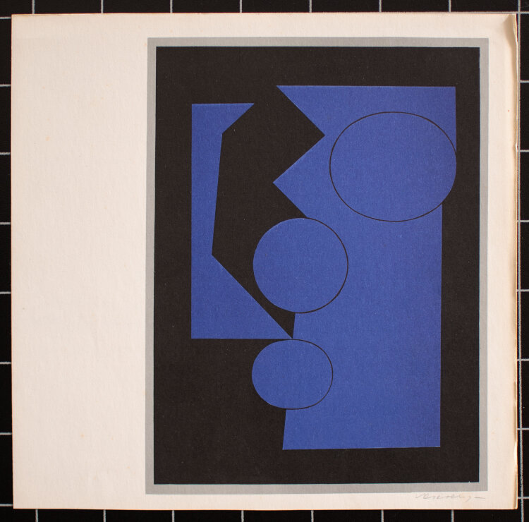 Victor Vasarely - ohne Titel - o.J. - Siebdruck