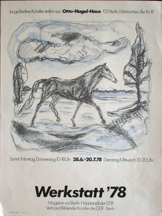 Junge Berliner Künstler - Junge Berliner Künstler aus Otto-Nagel-Haus Berlin Werkstatt 78 - 1978 - Lithografie