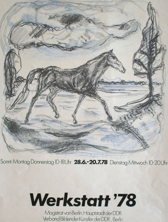 Junge Berliner Künstler - Junge Berliner Künstler aus Otto-Nagel-Haus Berlin Werkstatt 78 - 1978 - Lithografie