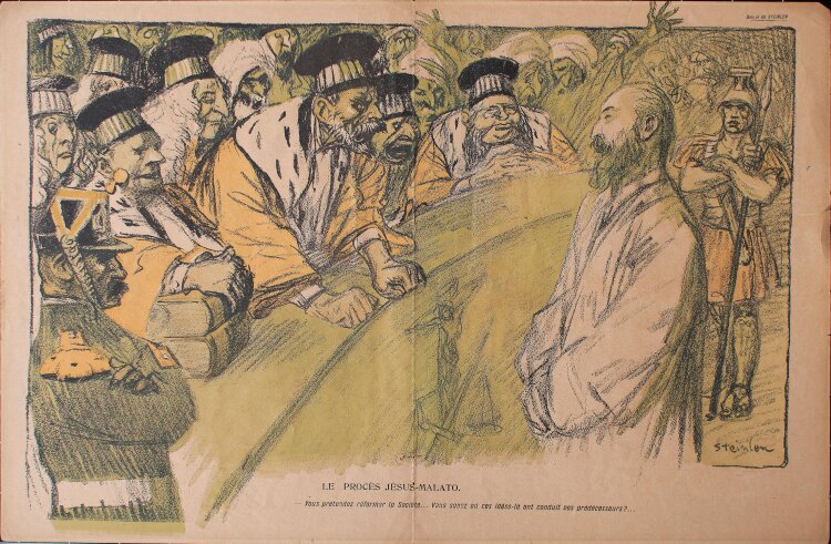 Théophile-Alexandre Steinlen - Le Procès...