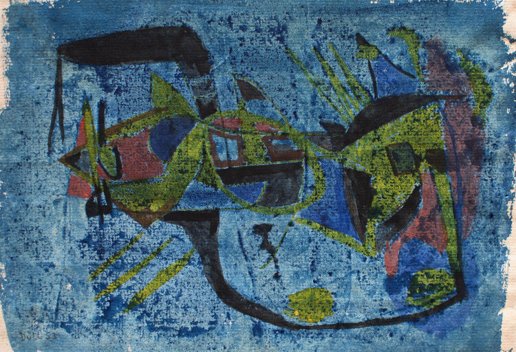 Christa Düll - Abstrakt - 1953 - Aquarell