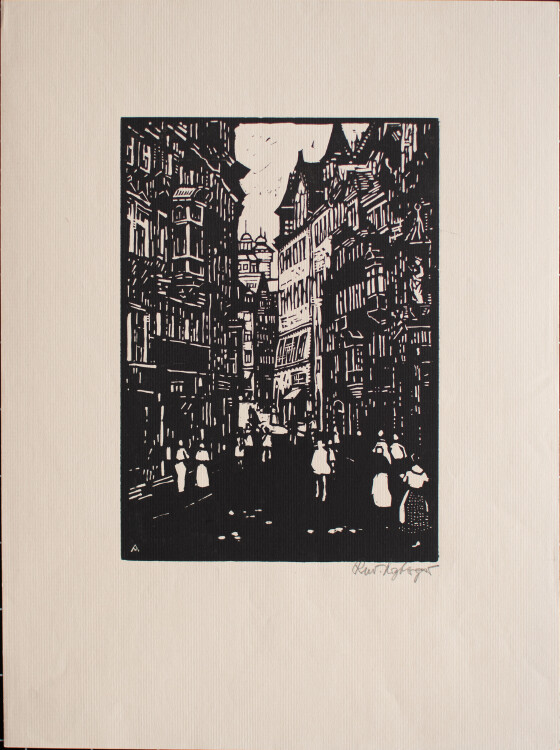 Rudolf Arzberger - Nürnberg - o.J. - Holzschnitt