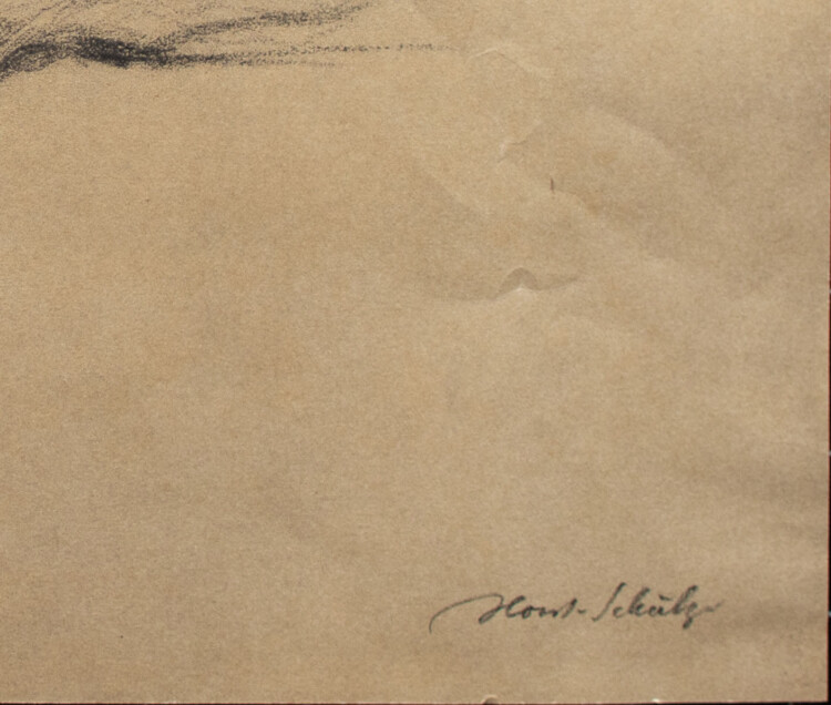 Paul Horst-Schulze - Max Klinger auf dem Totenbett - 1920 - Lichtdruck