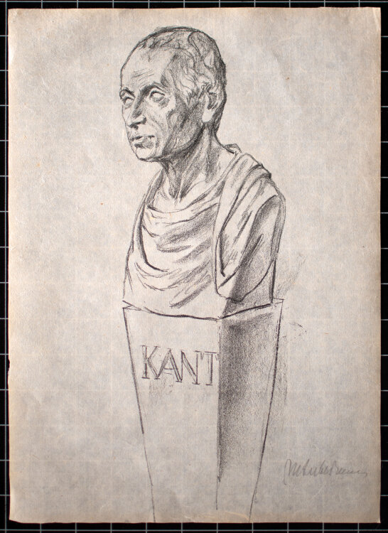 Max Liebermann - Kant nach Hagemann - 1915 - Lithografie