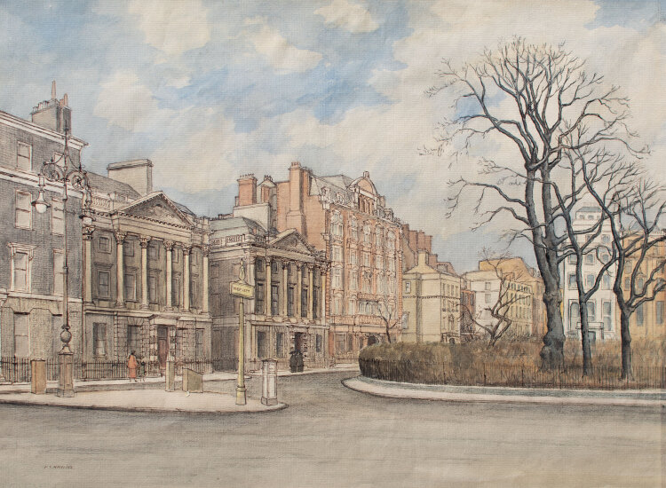 Francis Ives Naylor - Grosvenor Square London - 1958 -...