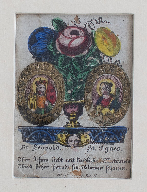 unbekannt - Sankt Katharina und weitere Heilige - o.J. - Collage