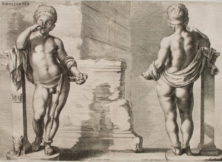 Joachim von Sandrart - Poenitentia - 1676 - Kupferstich