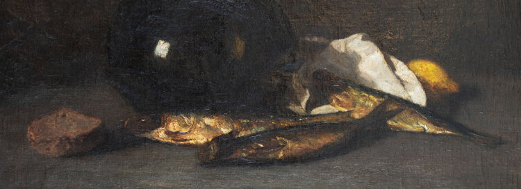 Abraham van der Zee - Stillleben mit Fischen - o.J. - Öl