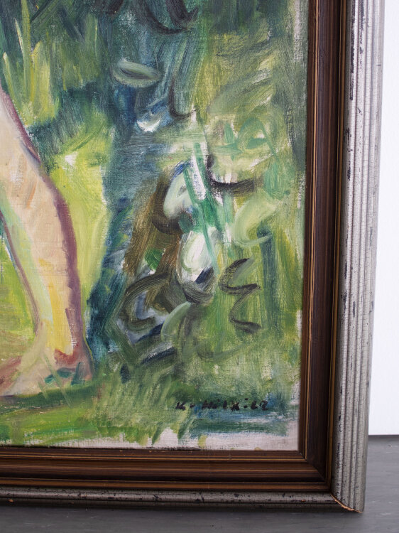 Knut Ove Hilkier - Weiblicher Akt - o.J. - Öl