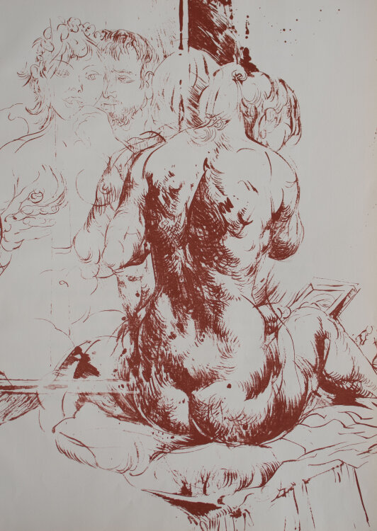 Willi Sitte - Zu Ovids Ars Amatoria - o.J. - Lithografie